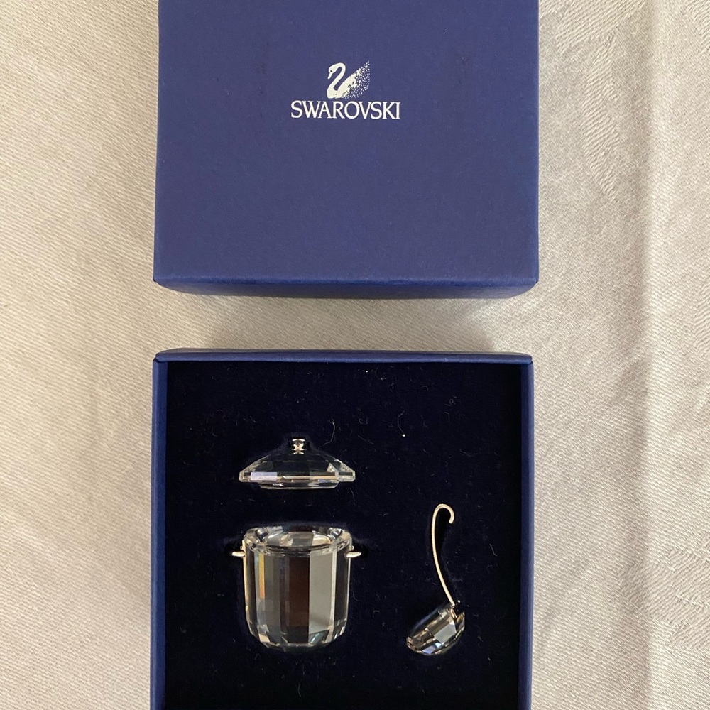 Swarovski Crystal Pot and Ladle Set Pot With Ladle #665047